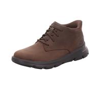Skechers Herren-Schnürboots ARCH FIT GARZA RIDLEY – Leder, Slip-Ins, Braun Gr. 44