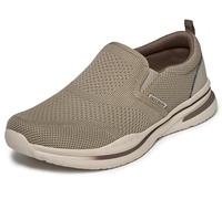 Skechers Herren Streetwear Norlan - Philip Knitted Dual Gore Slip On W/Heel Pull Tab, Tpe, 9.5