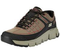 Skechers Herren Summits At Upper Draft Turnschuhe, Olive Synthetic Mesh Black Trim, 39.5 EU