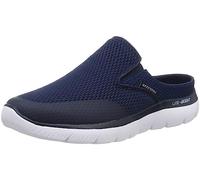 Clog SKECHERS "SUMMITS", Herren, Gr. 39, blau (navy), Textil, sportlich, Schuhe Sommerschuh, Sommerschuh, Schlappen, Urlaub, im sportiven Look, Topseller (75481728-39) navy