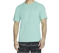 Skechers Herren-T-Shirt SKECH-BREEZE SLUB POCKET Grün L