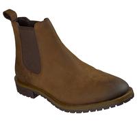 Skechers Herren The Bowery Turnschuhe, Brown Nubuck Leather, 45.5 EU