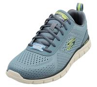 Skechers Herren Sneaker Track Leshur Mesh Synthetik Slate Größe 47.5
