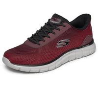 Skechers Herren Slipper 233038 RDBK Track - Revno red/black normal 41 EU