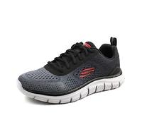 Sneaker SKECHERS "TRACK" Gr. 40, schwarz Herren Schuhe Modernsneaker Sneaker low Stoffschuhe mit dezenten Kontrast-Details, Freizeitschuh, Halbschuh, Schnürschuh (75401456-40)