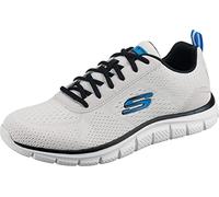 Skechers Herren Track Ripkent Sneaker, Weiß, 45 EU
