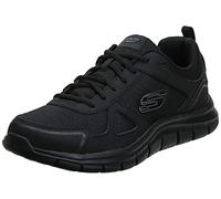 Skechers Herren Track Scloric Oxford, Schwarz, 44 EU