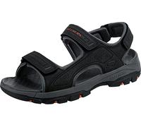 Skechers Herren Tresmen-Garo Open Toe Water Sandal, Black Synthetic, 48.5 EU