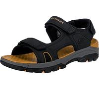 Skechers Herren Tresmen Hirano outdoor sandals, Black Synthetic, 45 EU