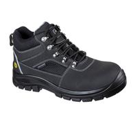 Skechers Herren Trophus Letic Memory Foam Leder Sicherheitsstiefel