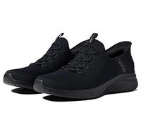 Skechers Herren Ultra Flex 3.0 Right Away Slip-in Slipper, Schwarz/Schwarz, 50.5 EU Weit