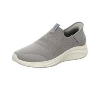 Skechers Herren Ultra Flex 3.0 Smooth Step Slip-InTurnschuhe, Grey Knit/Trim, 47.5 EU