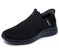 Skechers Herren Ultra Flex 3.0 Smooth Step Turnschuhe, Black, 46 EU Weit