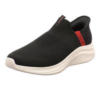 Skechers Herren Ultra Flex 3.0 Viewpoint Slip-in Slipper, Schwarz/Rot, 41 EU