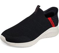 Skechers Herren Ultra Flex 3.0 Viewpoint Slip-in Slipper, Schwarz/Rot, 43 EU
