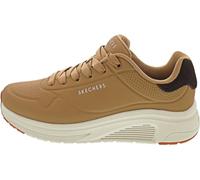 Skechers Herren UNO Lite 2 Turnschuhe, Tan Durabuck Black Suede, 45.5 EU