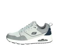 SKECHERS Sneaker Schwarz Flacher Absatz für Herren - 41,5