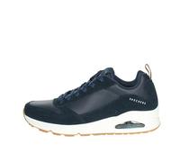 Skechers Herren Sneaker UNO-Stacre, Leder/Lederimitat, marineblau, Größe 47,5