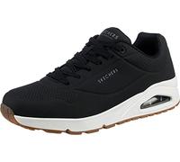 Skechers Herren Uno Stand On Air Sneaker, Black Durabuck Trim, 46 EU