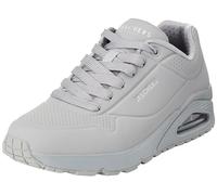 Skechers Herren UNO Stand On Air Sneaker, Light Grey Durabuck Mesh, 42 EU