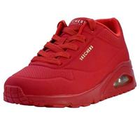 Skechers Herren UNO-Stand on Air Sneaker, Rot/Rot, 39.5 EU