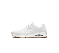 Skechers Herren Uno Stand On Air Sneaker, White Durabuck Trim, 44 EU