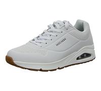 Skechers Herren Uno Stand On Air Sneaker, White Durabuck Trim, 46 EU