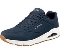 Skechers Herren Uno Stand On Air sneakers, Navy Durabuck Trim, 44 EU