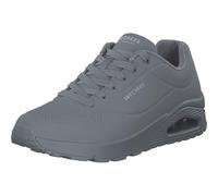Skechers Herren Uno Stand On Air Turnschuhe, Light Grey Durabuck / Mesh, 43 EU
