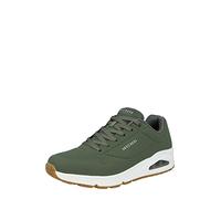 Skechers Herren Sneaker Uno Stand On Air Low-top dunkelgrün/weiß Größe 42
