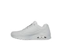 Skechers Herren Uno Stand On Air Turnschuhe, Stone Grey Durabuck / Mesh, 44 EU