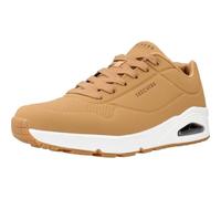 Skechers Herrensneaker Uno Stand On Air Orange-Braun/Weiß Größe 43