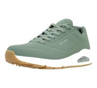 Skechers Herren Sneaker Uno Stand On Air Low-top dunkelgrün/weiß Größe 42