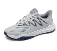 Skechers Herren Viper Court Rally Pickleball Sneaker, Grau/Marineblau, 43 EU