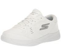 Skechers Herren Viper Court Smash Sneaker, White Synthetic, 43.5 EU