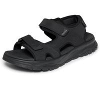 Skechers Herren Wagner Avalon Turnschuhe, Black Synthetic, 48.5 EU