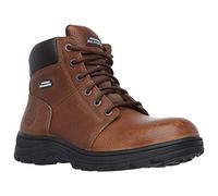 Skechers Herren Workshire Kampfstiefel | Die SKECHERS Work WORKSHIRE Stiefel für Herren: strapazierfähiges Leder, ideal für den täglichen Einsatz.