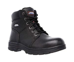 Skechers Herren Workshire Kampfstiefel | Die SKECHERS Work WORKSHIRE Stiefel für Herren: strapazierfähiges Leder, ideal für den täglichen Einsatz.