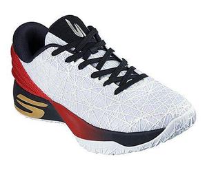 Skechers Herrenschuhe Ballsport Weiß Weiß - Gr. - 41