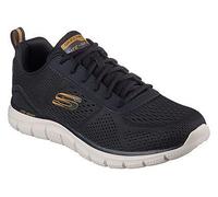 SKECHERS Herren Track Leshur Turnschuhe Schwarz Schwarz 41