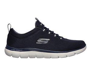 Skechers Herrenschuhe Sneaker low Blau Blau - Gr. - 46
