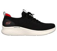 Skechers Herrenschuhe Sneaker low Schwarz Schwarz - Gr. - 45
