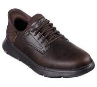 Skechers Herrenschuhe Sportliche Schnürer Braun Braun - Gr. - 42