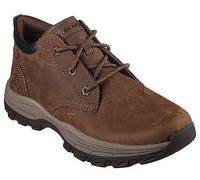 Skechers Herrenschuhe Sportliche Schnürer Braun Braun - Gr. - 47.5