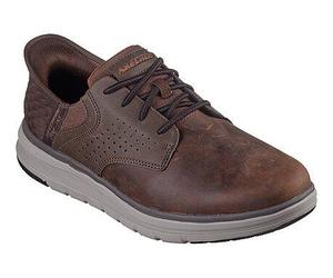 Skechers Herrenschuhe Trainings- & Hallenschuhe Braun Braun - Gr. - 39.5