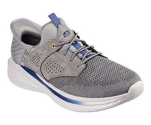 Skechers Herrenschuhe Trainings- & Hallenschuhe Grau Grau - Gr. - 40