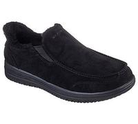 Skechers Herren Murette Scofield Hausschuh, Black Microfiber, 45 EU
