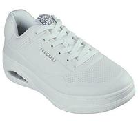 Skechers Herrenschuhe Trainings- & Hallenschuhe Weiß Weiß - Gr. - 45