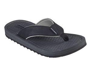 Skechers Herrenschuhe Trekkingschuhe Schwarz Schwarz - Gr. - 44