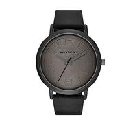 Skechers Herrenuhr Ardmore, Dreizeigeruhrwerk, 46 mm Gehäuse aus schwarzer Legierung mit Silikonarmband, SR5042